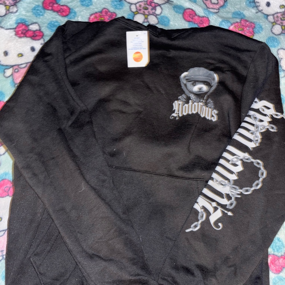 Black Graphic hoodie